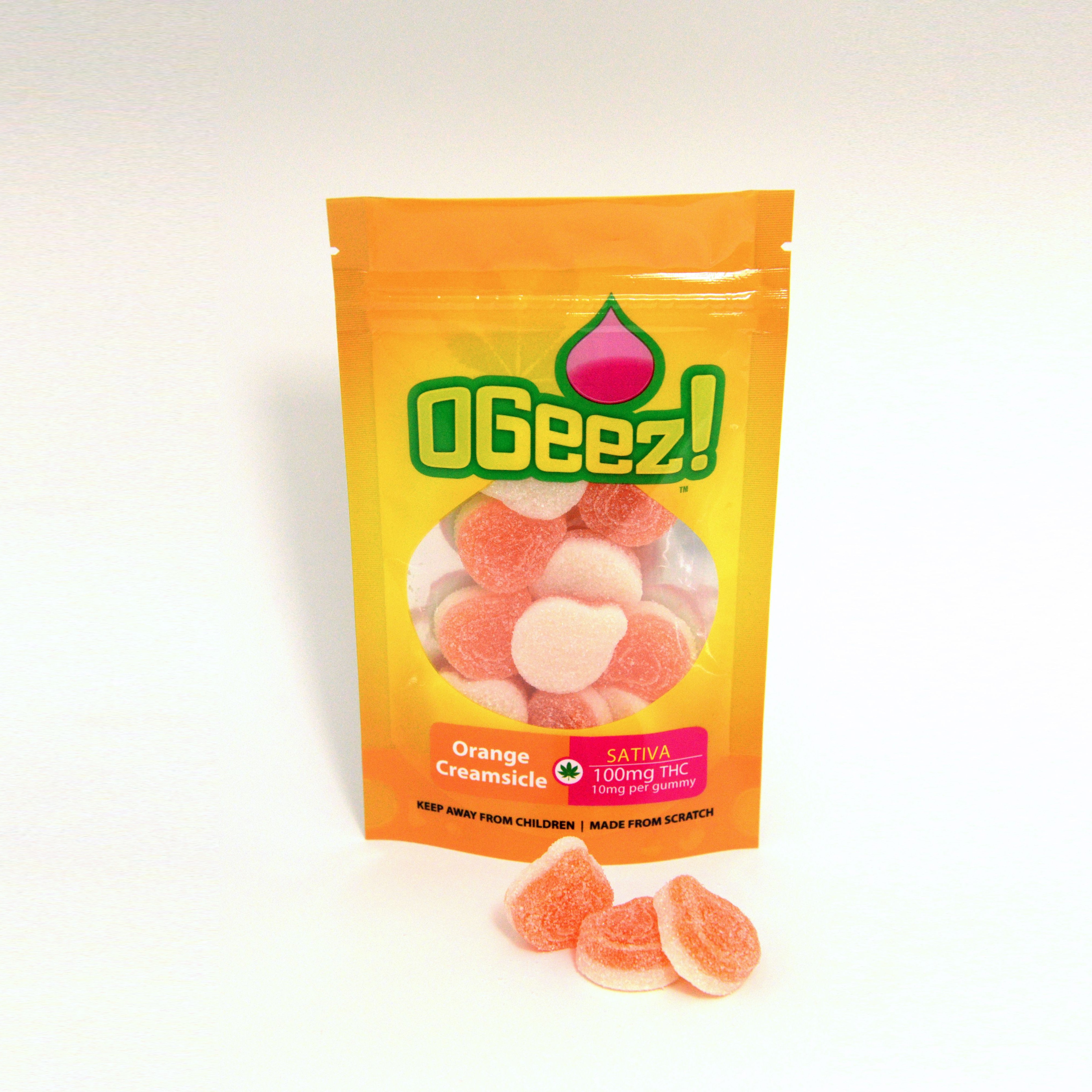 Sativa Orange Creamsicle Gummies 100mg 10pack Leafly